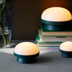 Soft Spot Solar solcellelampe dots 10,5 cm forest green