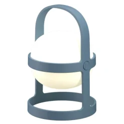 Soft Spot Solar solcellelampe circular 18,5 cm sky blue