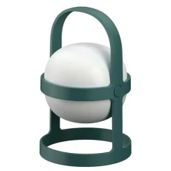 Soft Spot Solar solcellelampe circular 25 cm forest green
