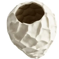 Soil vase 21,5 cm vanilje