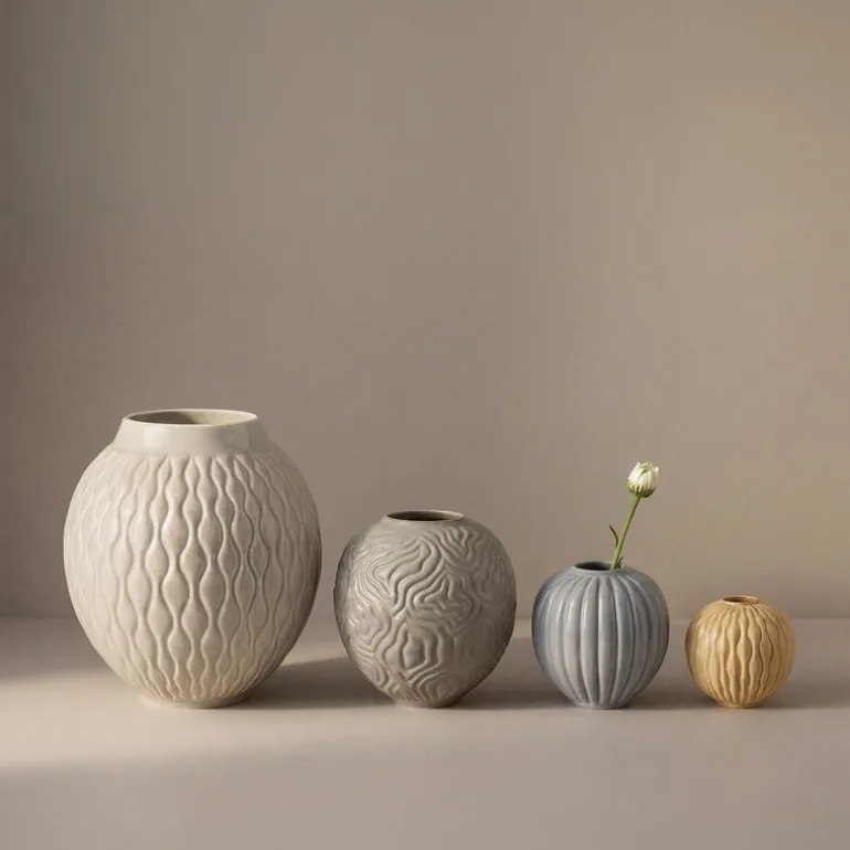 Solum vase 15 cm sage