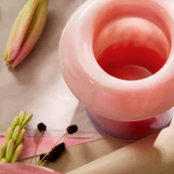 Soma vase 16,5 cm korall/fersken