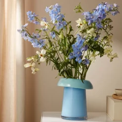 Soma vase 22,5 cm lys blå/aqua