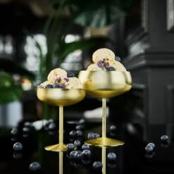 Sontell Gold champagneglass 45 cl stål/gull