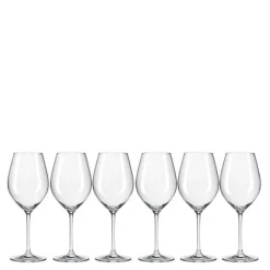 Sontell rødvinsglass universal 66 cl 6 stk klar