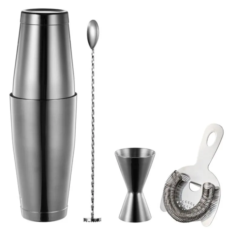 Sontell Silver barsett 4 deler 0,8L/ 3/6 cl blank