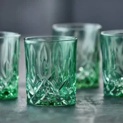 Sorrento whiskyglass 32 cl 4 stk grønn