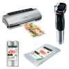 Sous Vide pakke med vakuummaskin og tilbehør sølv