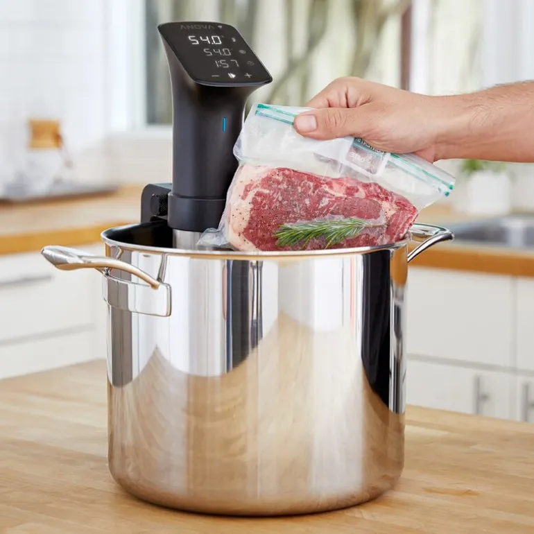 Sous vide precision cooker pro sølv/svart