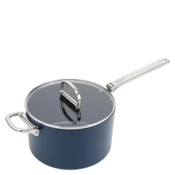 Space sausegryte m/lokk 5,1L 23 cm midnight blue
