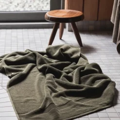 Spa håndkle 100x150 cm oliven