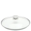 Specialties lokk 32 cm glass/rustfritt stål