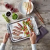 Specialties 5 teppanyaki stekeplate 39x27 cm rustfritt stål