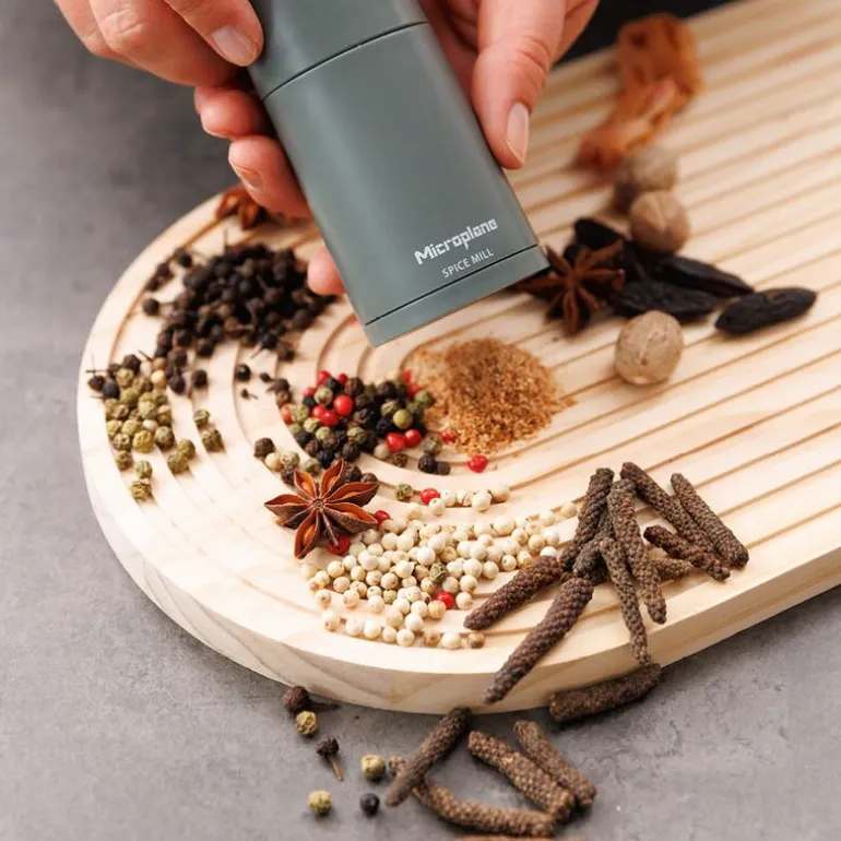 Spice Mill krydderkvern 12 cm eucalyptus green