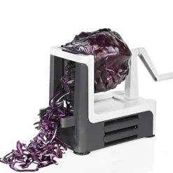 Spiralizer med 3 kniver: 2mm, 3mm og spiraler