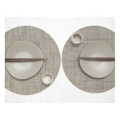 Spisebrikke rund ø38 linen
