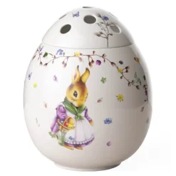 Spring Fantasy Emma & Paul vase 18 cm 2,8L grønn/hvit