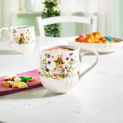 Spring Fantasy Family krus 33 cl grønn/hvit