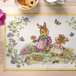 Spring Fantasy gobelin spisebrikke 32x48 blomstereng