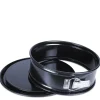 Springform emaljert 26x7 cm svart