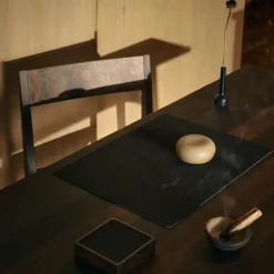 Square Corduroy glassbrikke 35x45 cm Black Ink