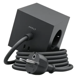 Square 1 USB-C kabel 3 m Stockholm Black