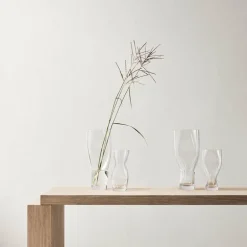 Squeeze vase 34 cm klar