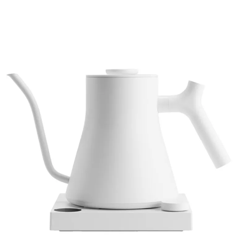 Stagg EKG Pro vannkoker med termostat 0,9L matt hvit
