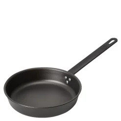Stekepanne i kullstål 24 cm svart
