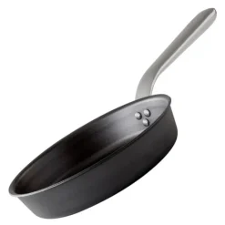 Stekepanne med ergonomisk håndtak 24 cm karbonstål
