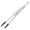 Stekepinsett 32 cm stål/svart