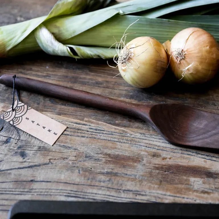 Stekespade 33 cm valnøtt