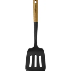 Stekespade i silikon 8,4x31 cm akasietree/svart