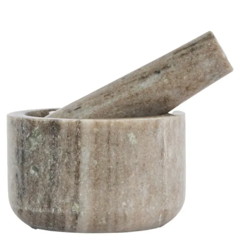 Sten morter 11 cm beige