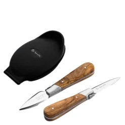 Østers/skjellkniver 2 stk olive