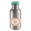 Stålflaske 500 ml blågrønn
