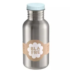 Stålflaske 500 ml lys blå