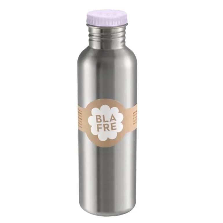 Stålflaske 750 ml lys lilla
