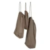 Stoffpose gjenbrukbar 3 stk clay
