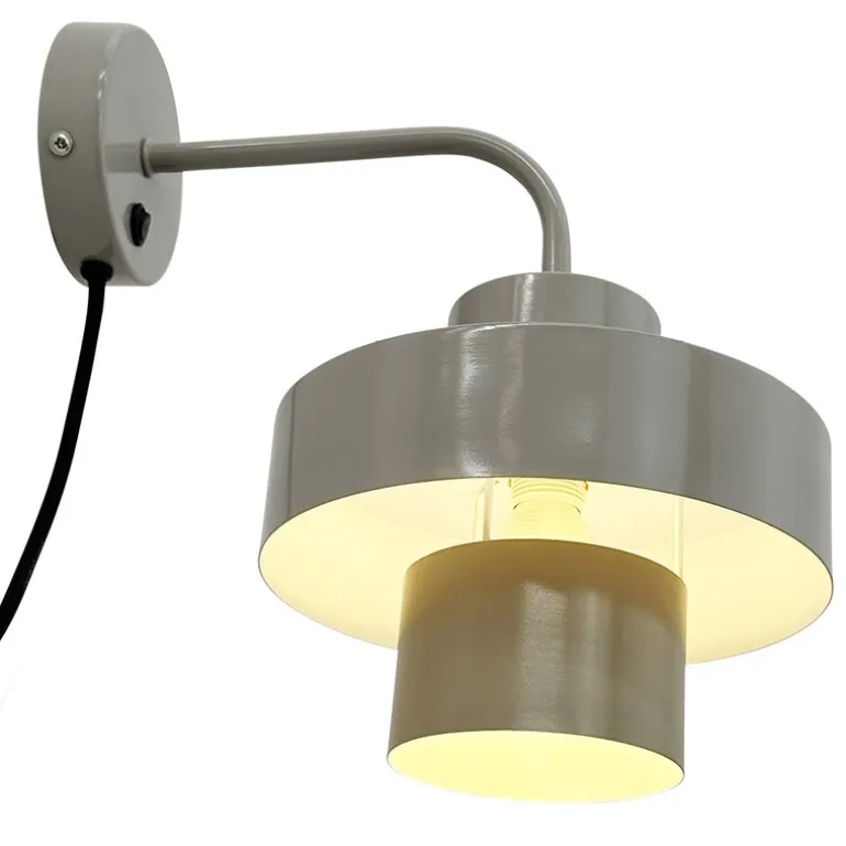 Stoke vegglampe 29 cm varmgrå