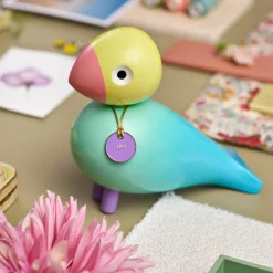 Story Bird sangfugl Joy 15,5 cm aqua