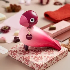 Story Bird sangfugl Passion 15,5 cm rosa