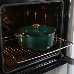 Støpejernsgryte 24 cm 3,8L holly green