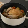 Støpejernsgryte 24 cm 3,8L sand
