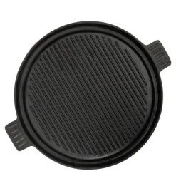 Støpejernsplate vendbar 36 cm