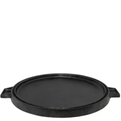 Støpejernsplate vendbar 36 cm