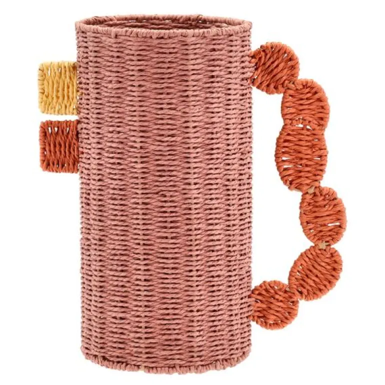 Styles dekorasjonsvase 18x35 cm mørk rosa