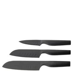 Sukai knivsett 3 stk svart