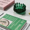 Sunflower bolle 7,5 cm smaragdgrønn