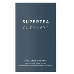 Supertea økologisk svart te 30g 20 stk earlgrey